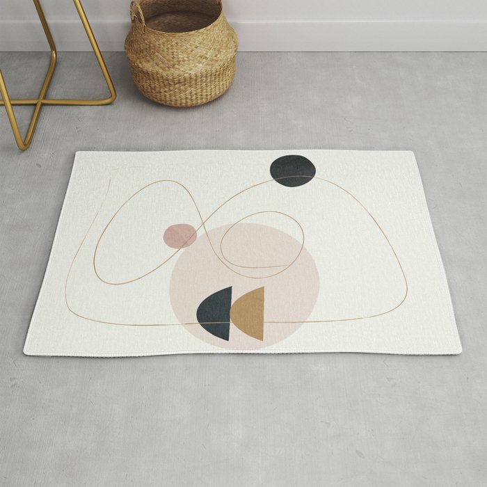 Abstract Minimal Art 31 Rug Gallery Image 1