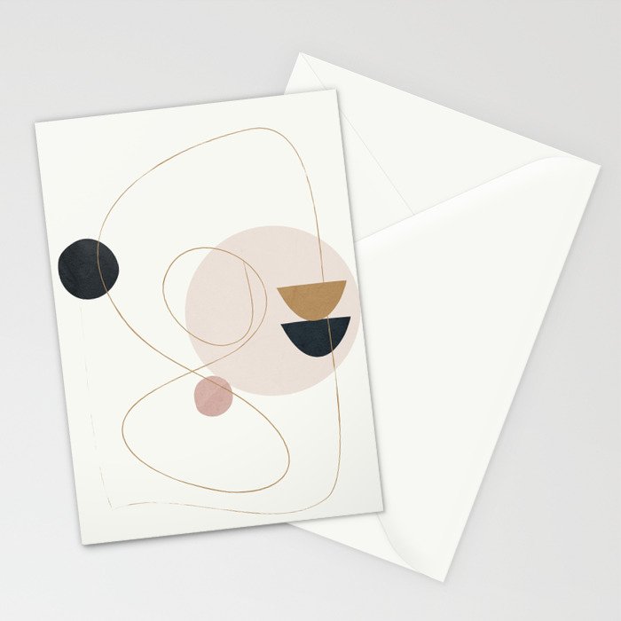 Abstract Minimal Art 31 Stationery Card Gallery Image 2