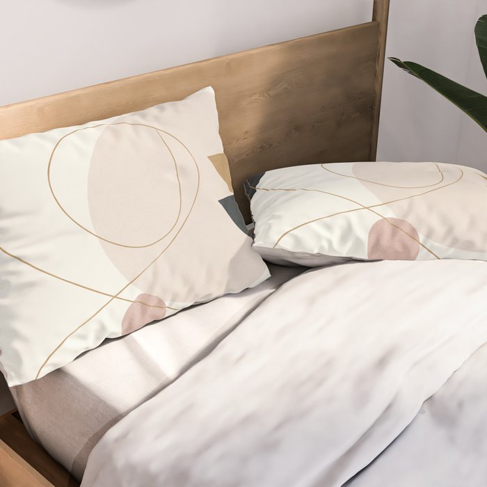 Abstract Minimal Art 31 Pillow Sham Gallery Image 2