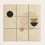 Abstract Minimal Art 31 Wood Wall Art Gallery Image 1