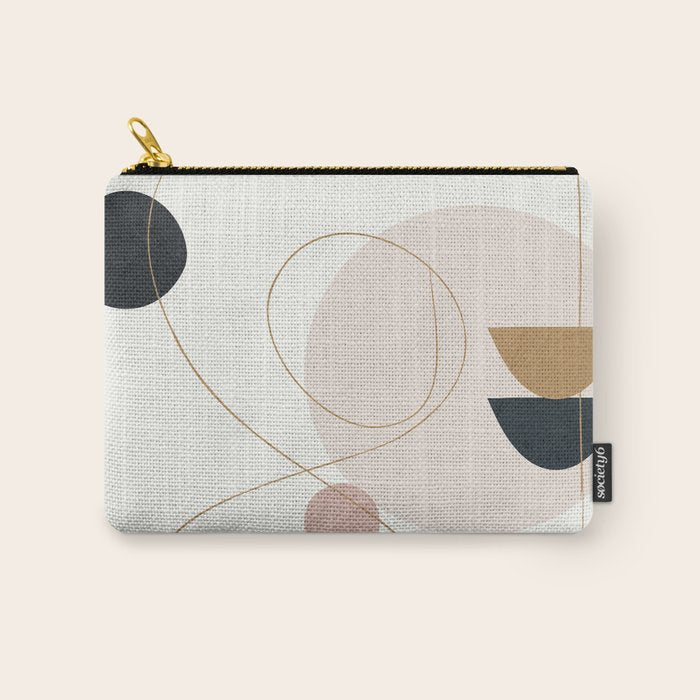 Abstract Minimal Art 31 Carry All Pouch Gallery Image 1