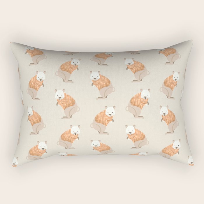 Whimsical Quokka Rectangular Pillow Gallery Image 1