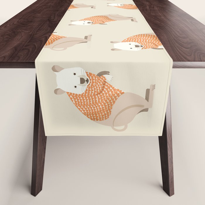 Whimsical Quokka Table Runner Gallery Image 1