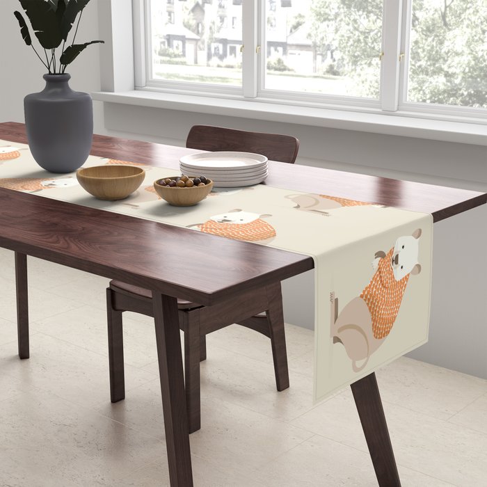 Whimsical Quokka Table Runner Gallery Image 2