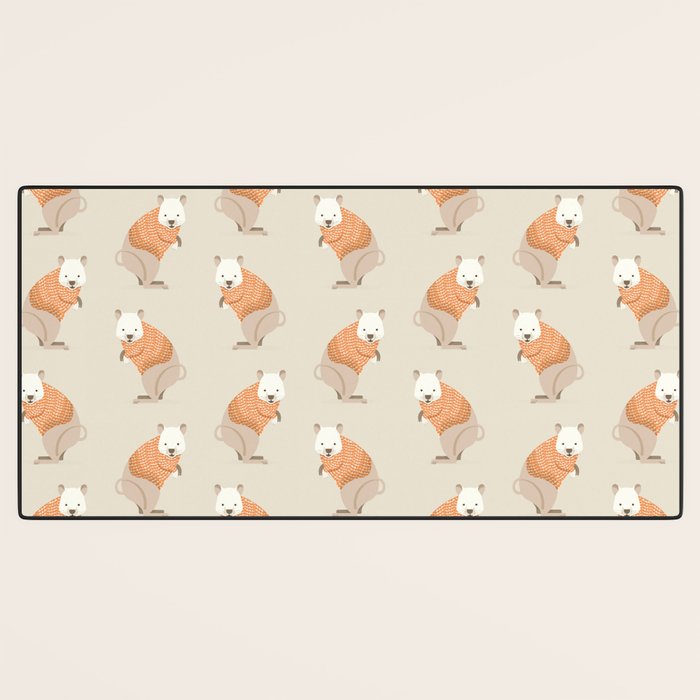 Whimsical Quokka Desk Mat Gallery Image 3