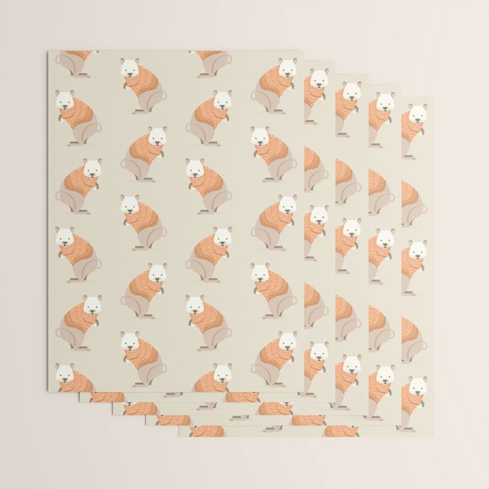 Whimsical Quokka Wrapping Paper Gallery Image 3