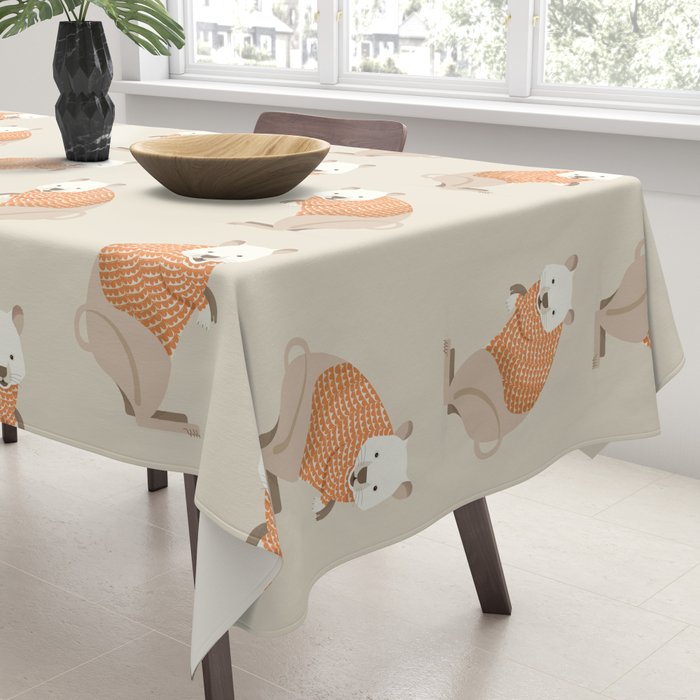Whimsical Quokka Tablecloth Gallery Image 3