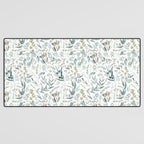 Little Eucalyptus Botanical Pattern Desk Mat Gallery Image 3