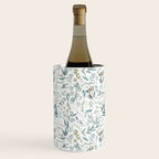 Little Eucalyptus Botanical Pattern Wine Chiller Gallery Image 2