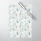 Little Eucalyptus Botanical Pattern Wrapping Paper Gallery Image 1