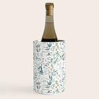 Little Eucalyptus Botanical Pattern Wine Chiller Gallery Image 1