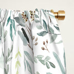 Little Eucalyptus Botanical Pattern Window Curtain Gallery Image 2