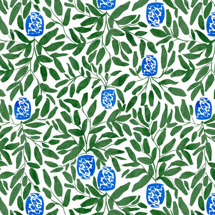 Chinoiserie Garden Coffee Mug Gallery Image 2