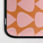 Plectrum Pattern in Pink and Orange Laptop Sleeve Gallery Image 3