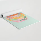 Whimsical Flower Vase Yoga Mat Gallery Image 2