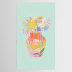 Whimsical Flower Vase Tablecloth Gallery Image 2