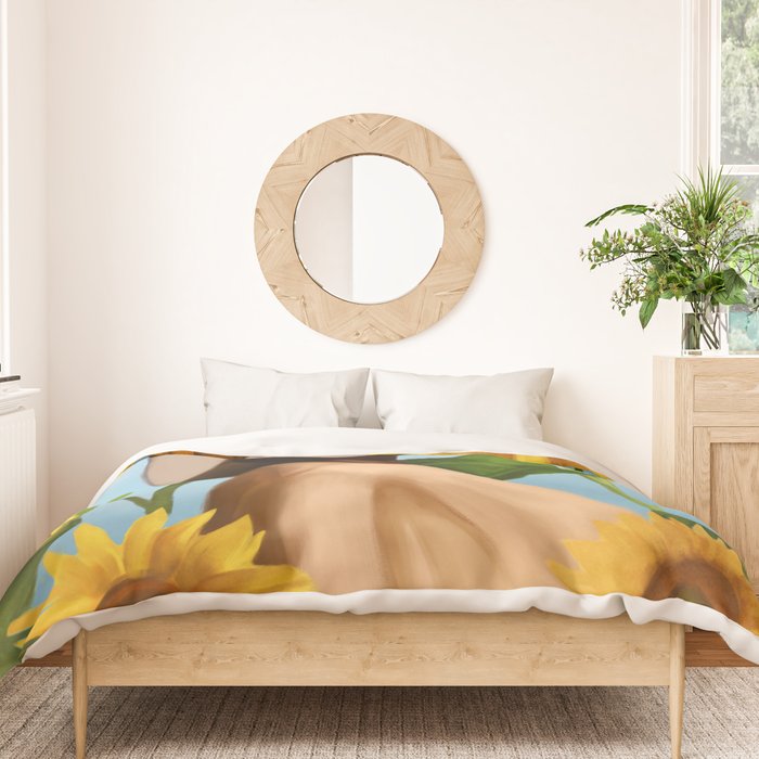 Golden Reflections Duvet Cover Gallery Image 3