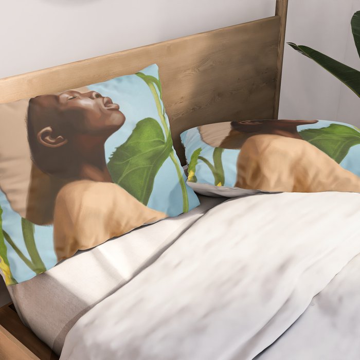 Golden Reflections Pillow Sham Gallery Image 2
