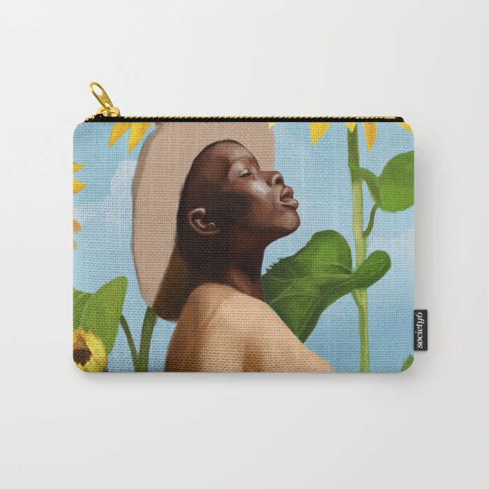 Golden Reflections Carry All Pouch Gallery Image 1