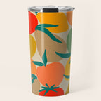 2025 RETRO FRUIT MARKET CALENDAR Travel Mug Gallery Image 1