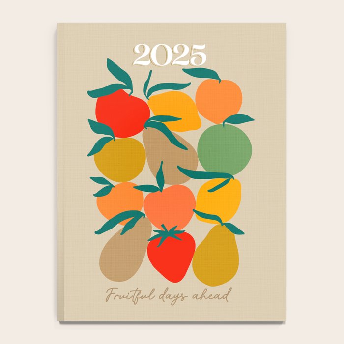 2025 RETRO FRUIT MARKET CALENDAR Notebook Gallery Image 4