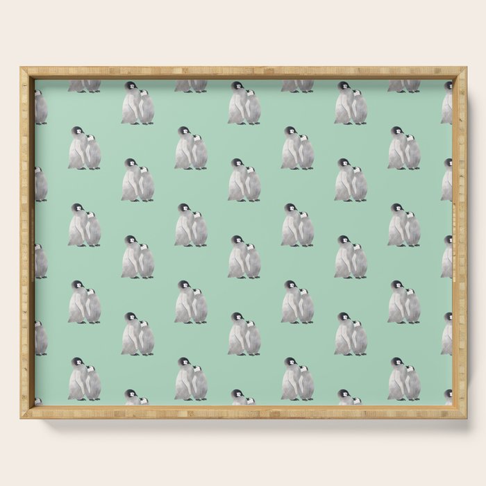 Baby Penguins Serving Tray Gallery Image 1