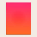 Bright Pink and Orange Ombre Notebook Gallery Image 4