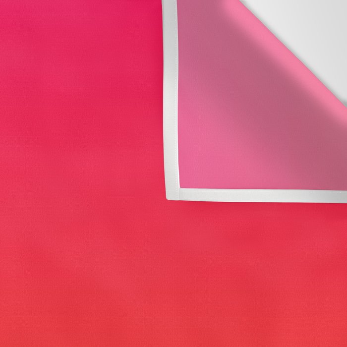 Bright Pink and Orange Ombre Wall Tapestry Gallery Image 3