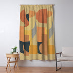 Modern Abstract Art 147 Window Curtain Gallery Image 5