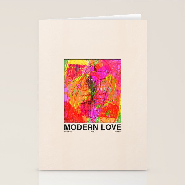 Modern Love Stationery Card Gallery Image 2