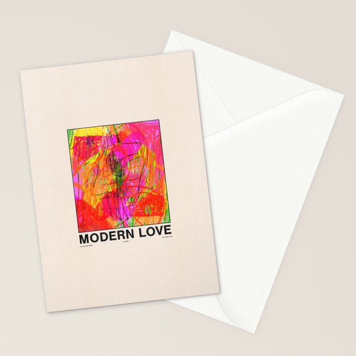 Modern Love Stationery Card Gallery Image 2