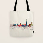 washington skyline Tote Bag Gallery Image 1