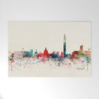washington skyline Welcome Mat Gallery Image 1