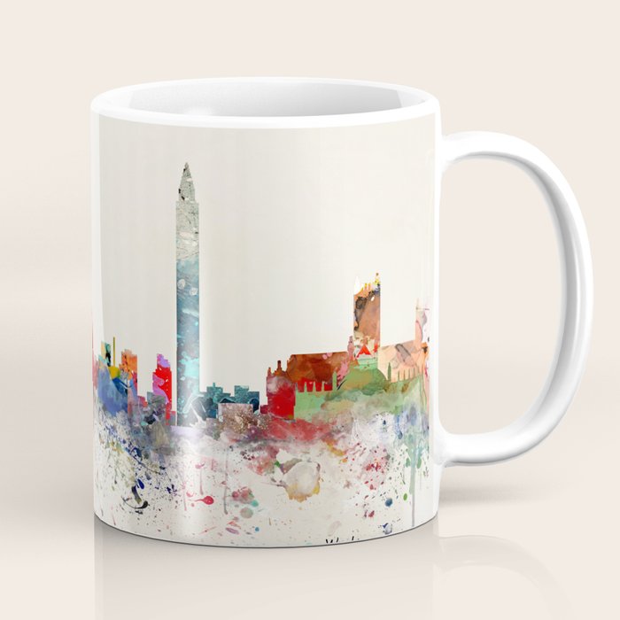 washington skyline Coffee Mug Gallery Image 1