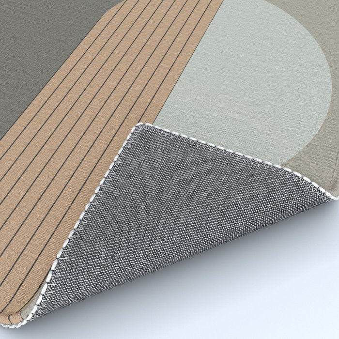 Linen and Stone - Abstract Composition Rug Gallery Image 4