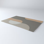 Linen and Stone - Abstract Composition Rug Gallery Image 3