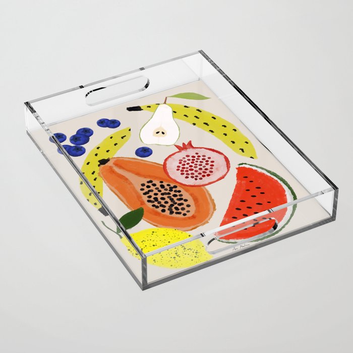 Acrylic Fruits  Acrylic Tray Gallery Image 1