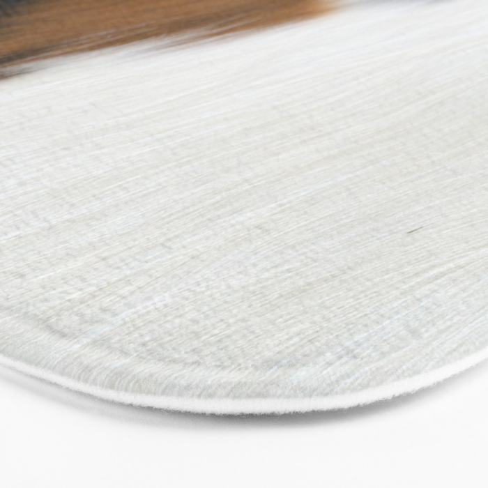 Cowhide Faux Texture  Bath Mat Gallery Image 3