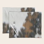 Cowhide Faux Texture  Placemat Gallery Image 1