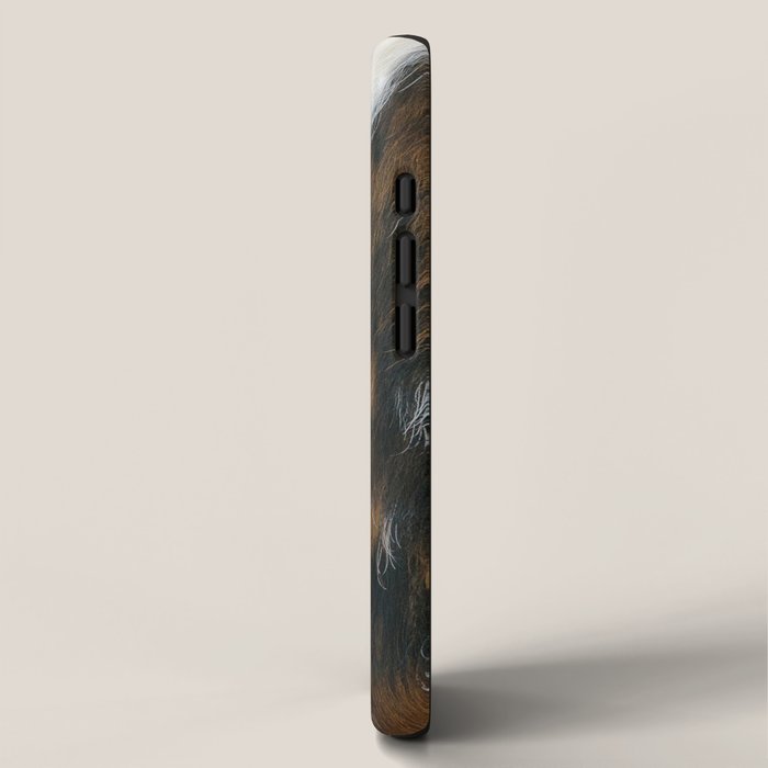 Cowhide Faux Texture  iPhone Case Gallery Image 2