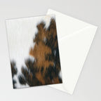 Cowhide Faux Texture  Stationery Card Gallery Image 2
