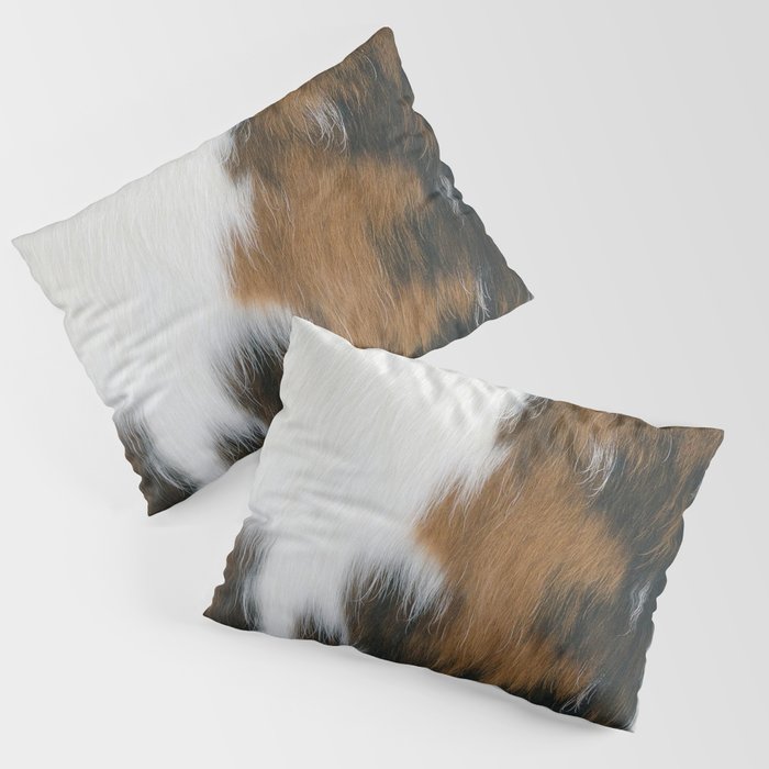Cowhide Faux Texture  Pillow Sham Gallery Image 1