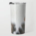 Cowhide Faux Texture  Travel Mug Gallery Image 3