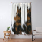 Cowhide Faux Texture  Window Curtain Gallery Image 5