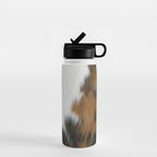 Cowhide Faux Texture  Water Bottle Gallery Image 1