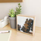 Cowhide Faux Texture  Mini Art Print Gallery Image 2