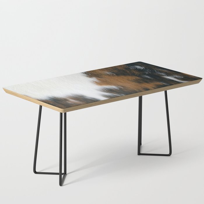Cowhide Faux Texture  Coffee Table Gallery Image 1