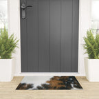 Cowhide Faux Texture  Welcome Mat Gallery Image 3