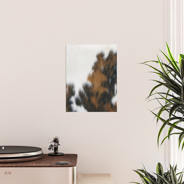Cowhide Faux Texture  Poster Gallery Image 2