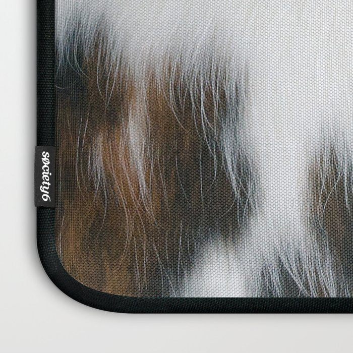Cowhide Faux Texture  Laptop Sleeve Gallery Image 3
